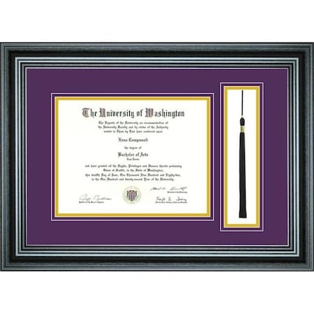 Perfect Cases PCFRM-D3PM 8.5 X 11 In. Single Diploma Frame With Tassel For Diploma